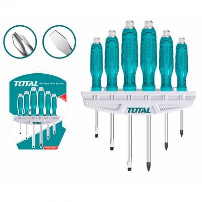 Набор ударных отверток TOTAL THGSS35061 (6 шт)