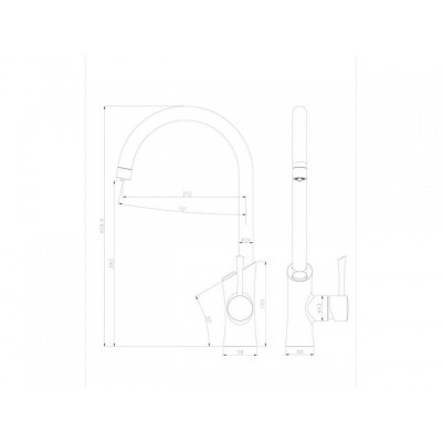 Смеситель для кухни (Lt) D35 LM3072C Lemark