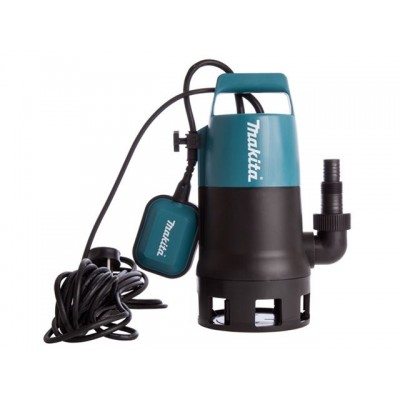 Дренажный насос для грязной воды MAKITA PF 0410 (400 Вт, 8400 л/ч, до 5 м, пластм. корпус)