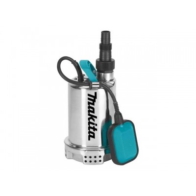 Насос дренажный для чистой воды MAKITA PF 0403 (400 Вт, 7200 л/ч, до 5 м, металлич. корпус)