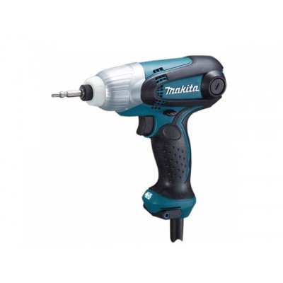 Шуруповерт ударный MAKITA TD 0101 F в кор. (230 Вт, патрон внутр. шестигр. 1/4", 100 Нм, подсветка)