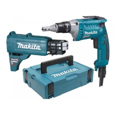 Шуруповерт MAKITA FS 6300 JX2 в чем. (570 Вт, патрон внутр. шестигр. 1/4", 16 Нм, шурупы до 4 мм)