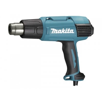 Термовоздуходувка MAKITA HG 6531 CK (2000Вт, 50/650 град, 200-550 л/мин, 7 насадок, кейс.)