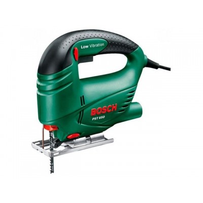 Лобзик электрический BOSCH PST 650 в чем. (500 Вт, пропил до 65 мм)