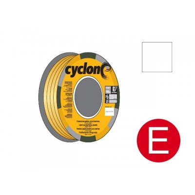 Уплотнитель "E" белый 150м CYCLONE